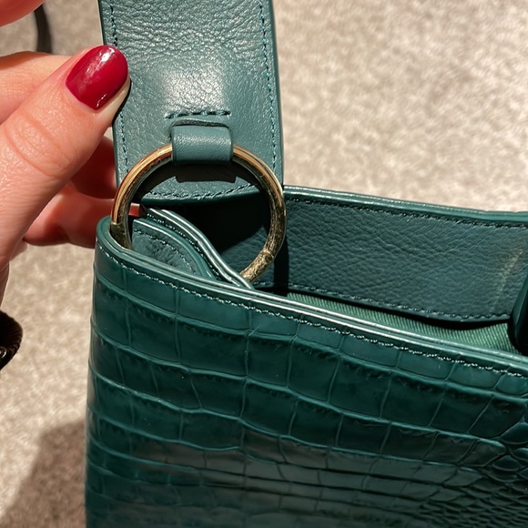 LEATHER EMBOSSED PURSE - Picture 5 of 5